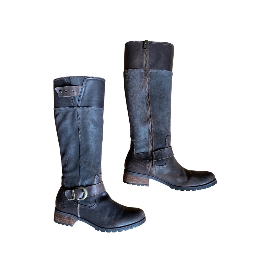 Timberland Earthkeepers Leather Suede Tall Riding Boots
 9.5 Sustainable Rugged